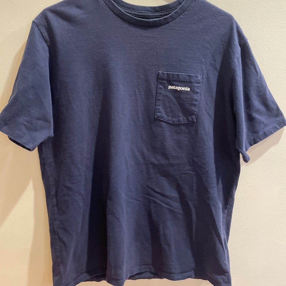 Navy Patagonia T Shirt